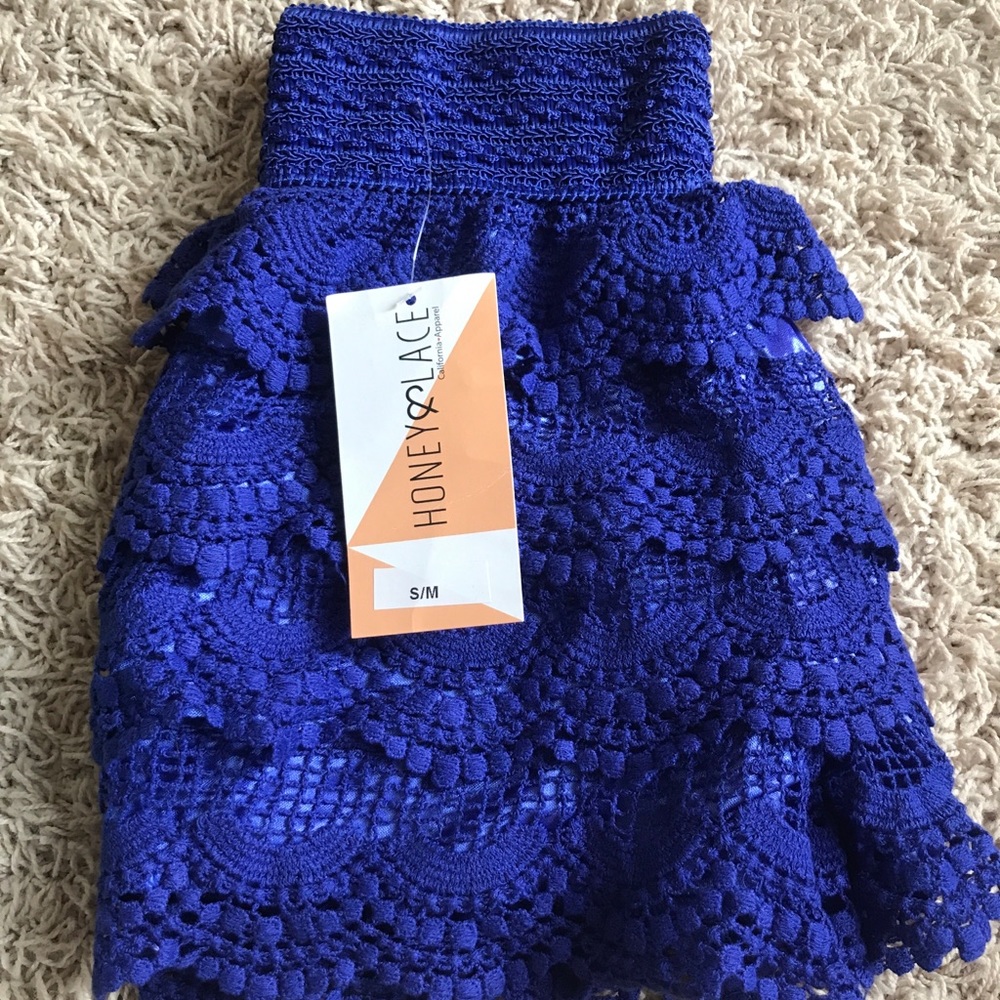 Lace shorts